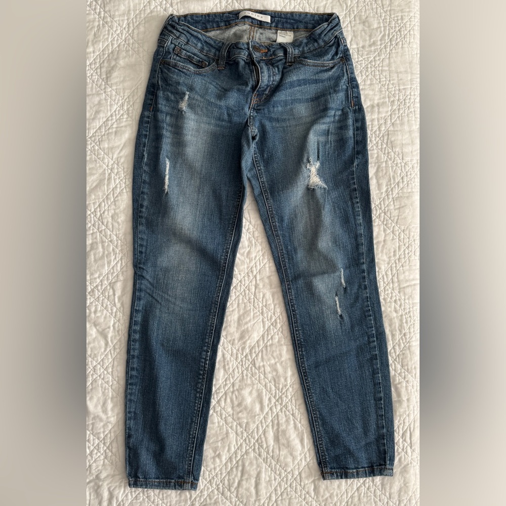 Eunina Jeans mid-rise destructed skinny 28